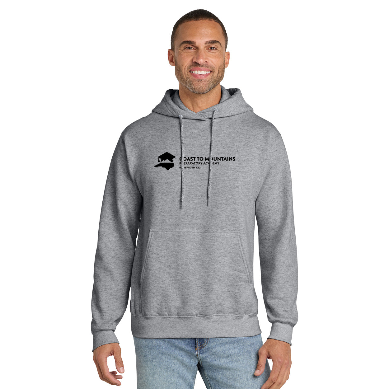 CMPA LOGO ESSENTIAL FLEECE PULLOVER HOODED SWEATSHIRT