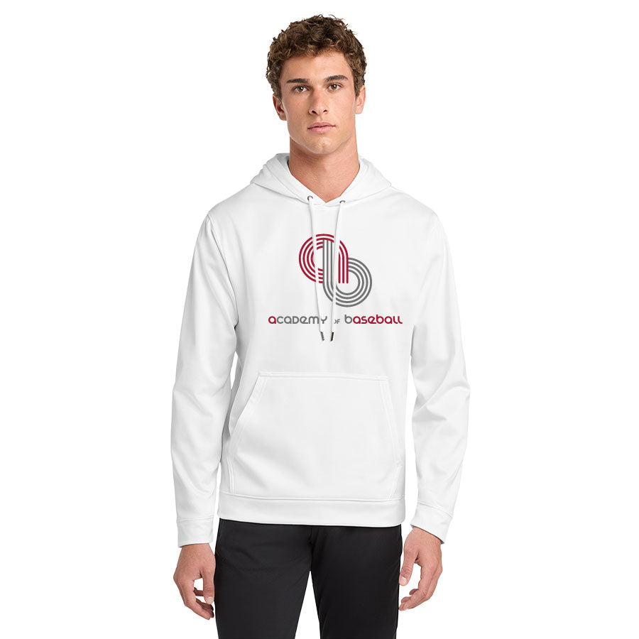 ACADEMY OF BASEBALL LOGO PERFORMANCE HOODED SWEATSHIRT
