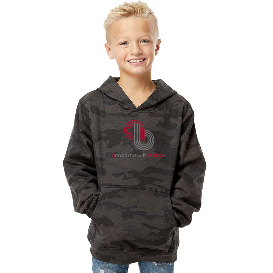 ACADEMY OF BASEBALL LOGO MIDWEIGHT HOODED SWEATSHIRT