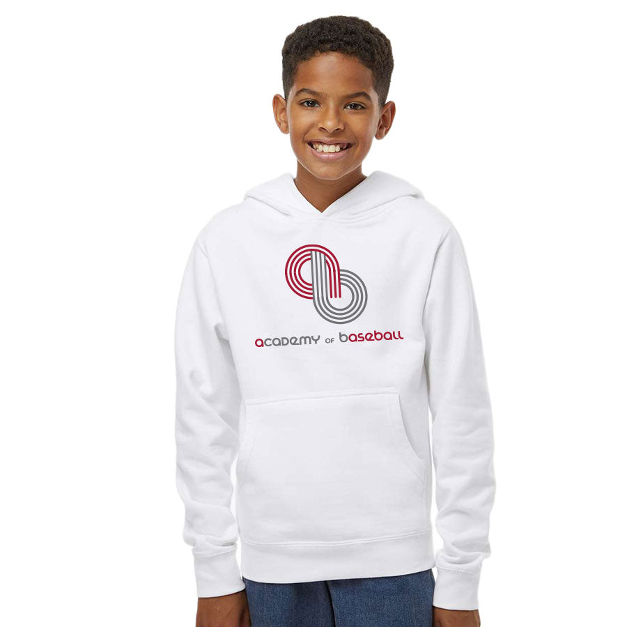 ACADEMY OF BASEBALL LOGO PERFORMANCE HOODED SWEATSHIRT