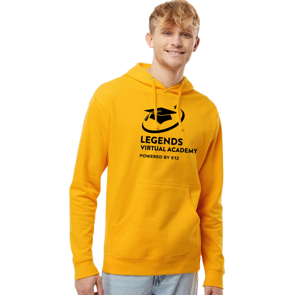 LEGENDS VIRTUAL ACADEMY LOGO MIDWEIGHT HOODED SWEATSHIRT
