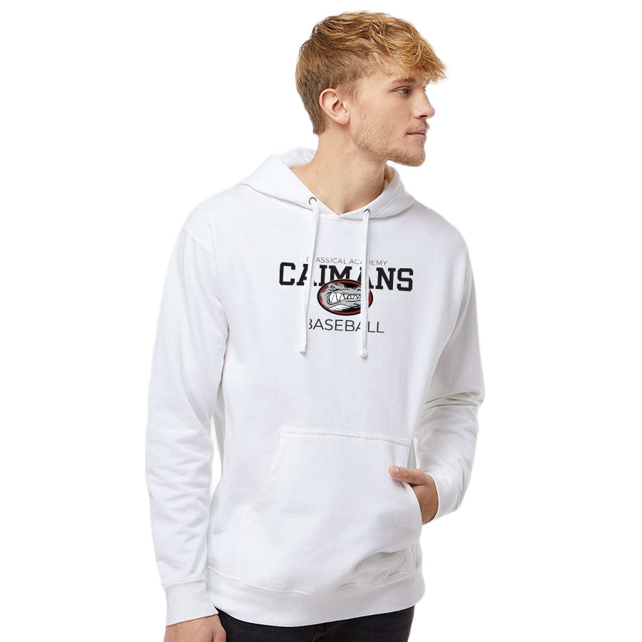 CLASSICAL ACADEMY BASEBALL PRIMARY MIDWEIGHT HOODED SWEATSHIRT