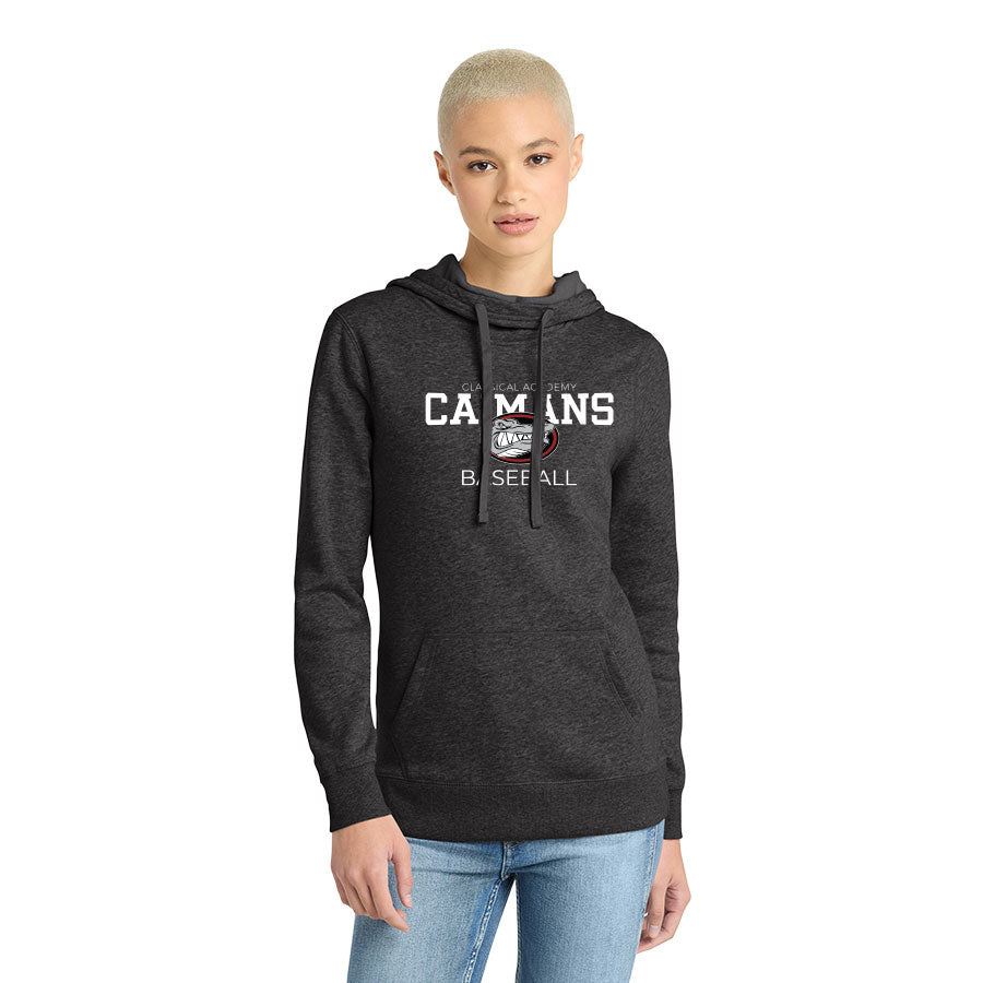 CLASSICAL ACADEMY BASEBALL PRIMARY WOMENÕS LIGHTWEIGHT FLEECE HOODIE