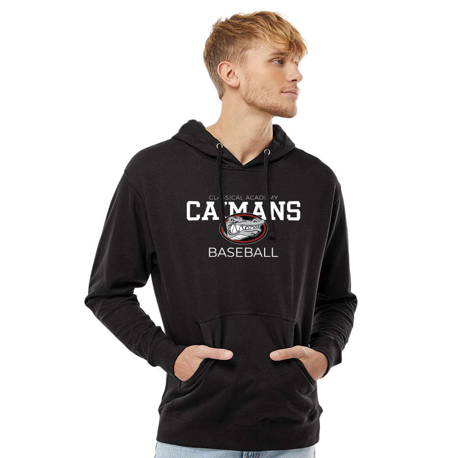 CLASSICAL ACADEMY BASEBALL PRIMARY MIDWEIGHT HOODED SWEATSHIRT