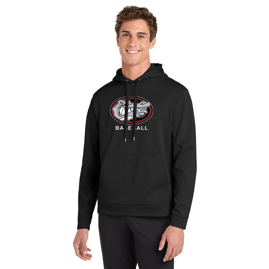 CLASSICAL ACADEMY BASEBALL SECONDARY PERFORMANCE HOODED SWEATSHIRT
