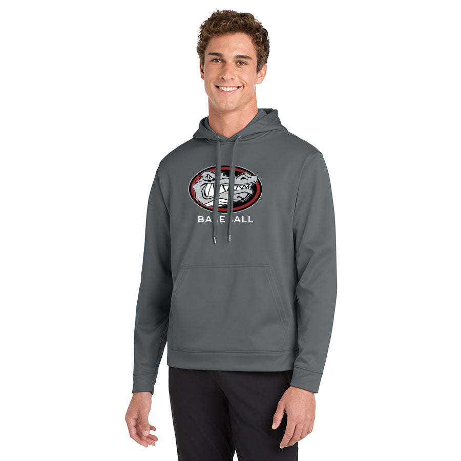 CLASSICAL ACADEMY BASEBALL SECONDARY PERFORMANCE HOODED SWEATSHIRT