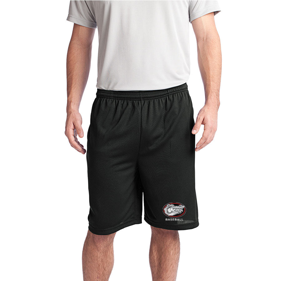 CLASSICAL ACADEMY BASEBALL SECONDARY TOUGH MESH POCKET SHORT