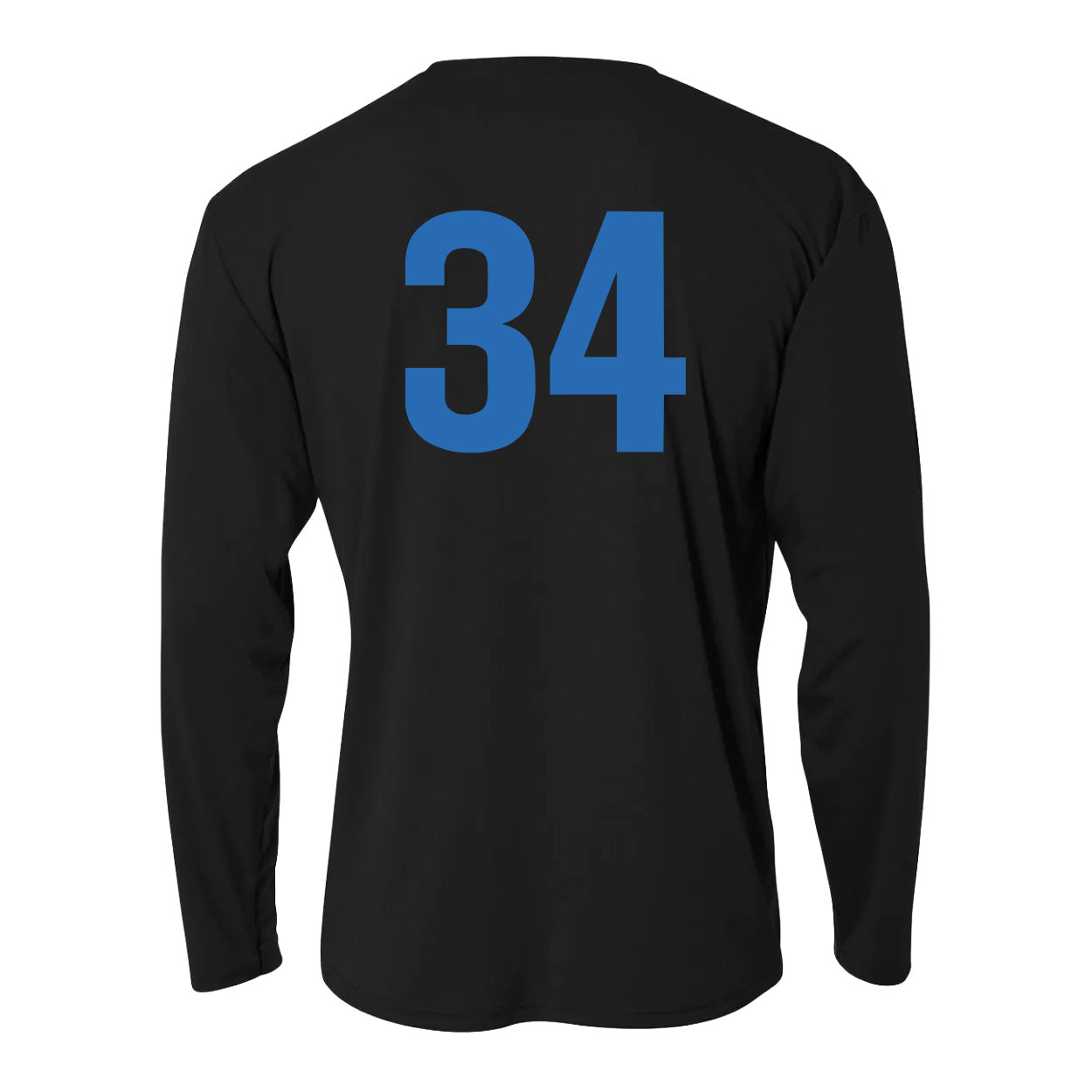 SAN DIEGO RUSH LOGO LONG SLEEVE PERFORMANCE TEE - UNISEX ADULT & YOUTH