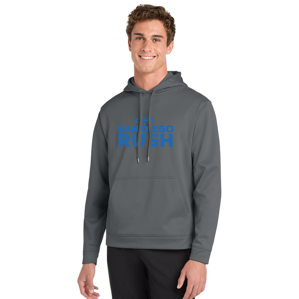 SAN DIEGO RUSH STACKED PERFORMANCE HOODED SWEATSHIRT