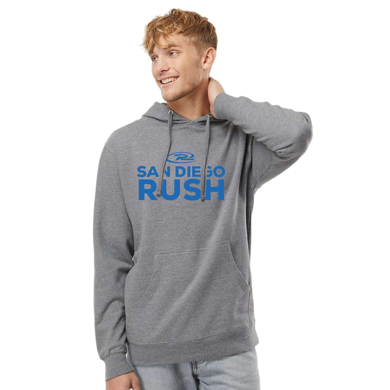 SAN DIEGO RUSH STACKED MIDWEIGHT HOODED SWEATSHIRT