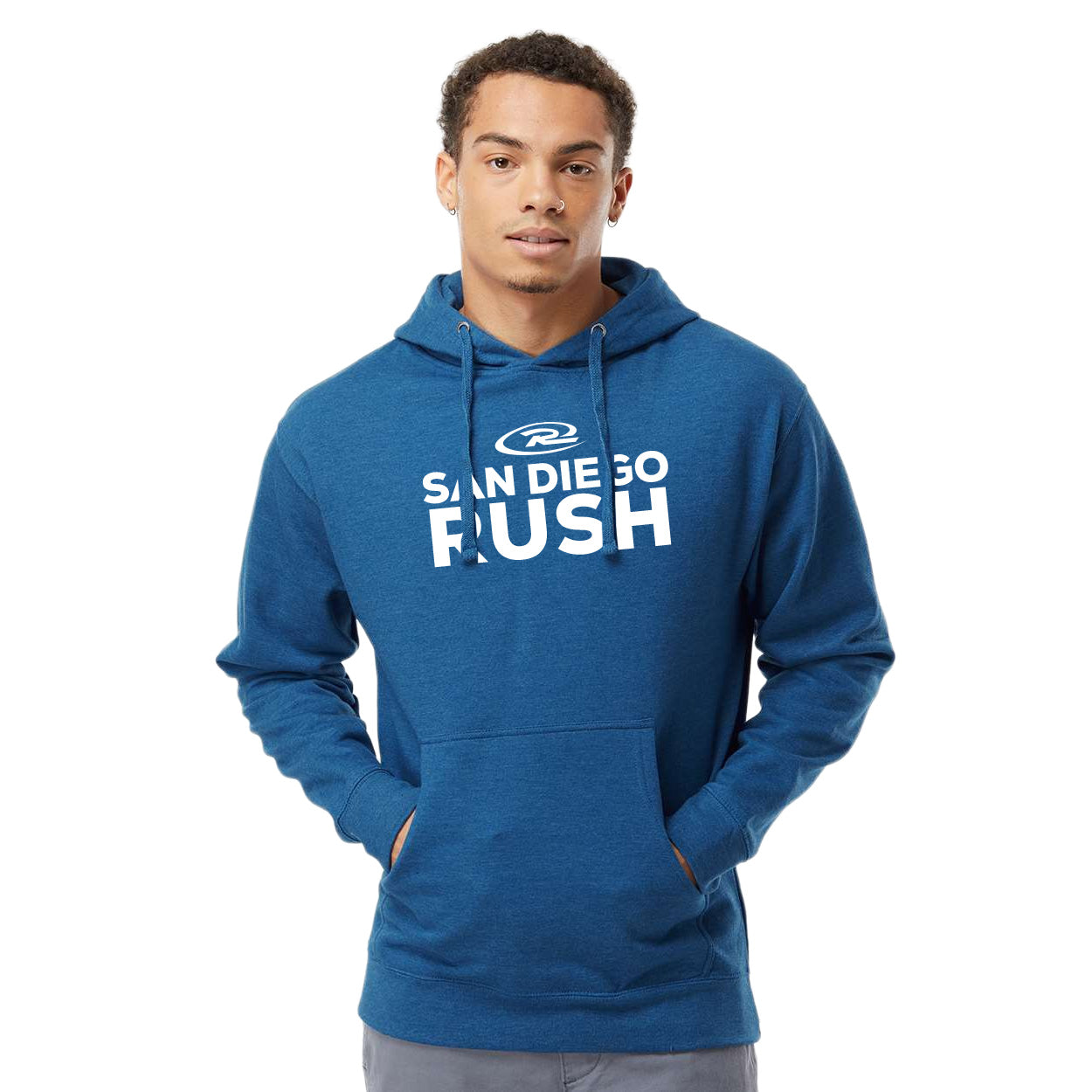 SAN DIEGO RUSH STACKED MIDWEIGHT HOODED SWEATSHIRT