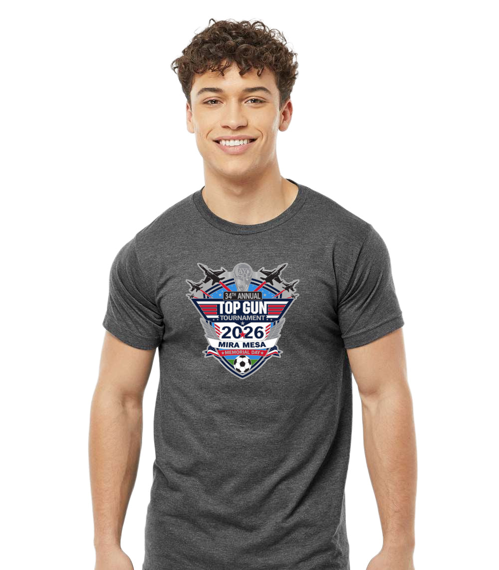2026 MIRA MESA TOP GUN TOURNAMENT LOGO CLASSIC T-SHIRT