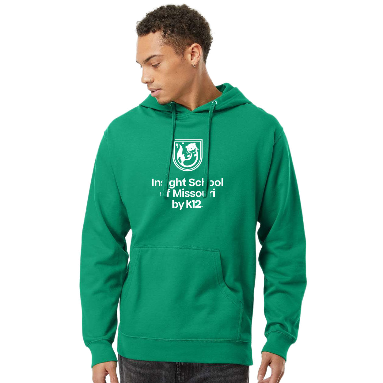 Insight School of Missouri LOGO MIDWEIGHT HOODED SWEATSHIRT