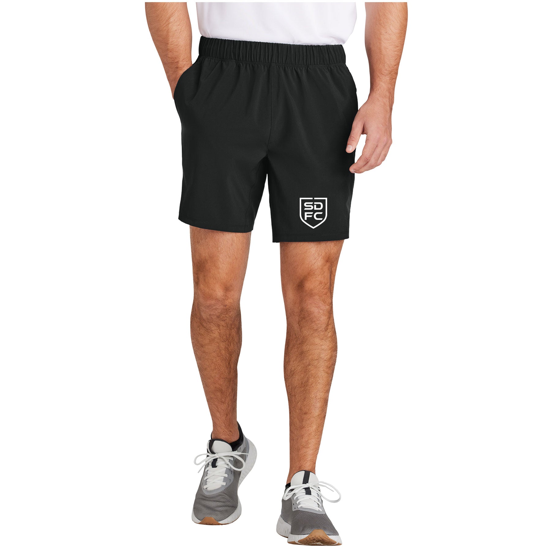SD FENCING LOGO REPEAT 7Ó SHORT
