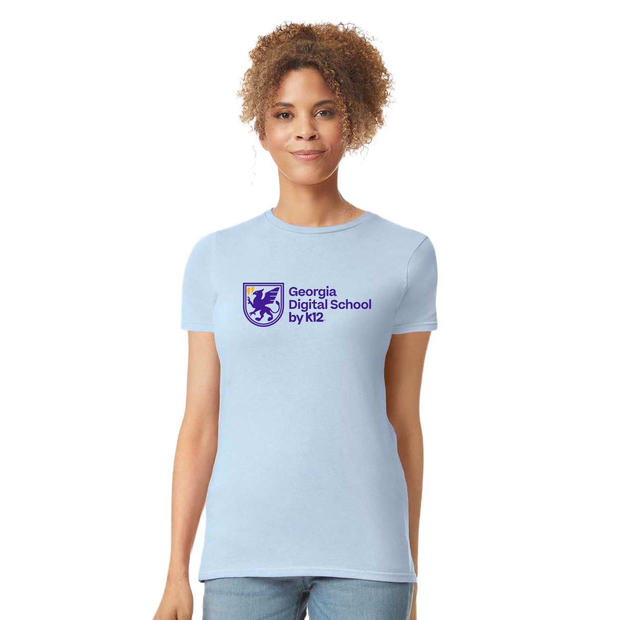 GEORGIA DIGITAL SCHOOL LOGO GILDAN SOFTSTYLE¨ WOMEN'S T-SHIRT