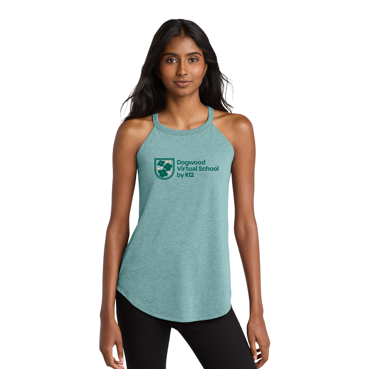 DOGWOOD LOGO WOMENÕS PERFECT TRI  ROCKER TANK