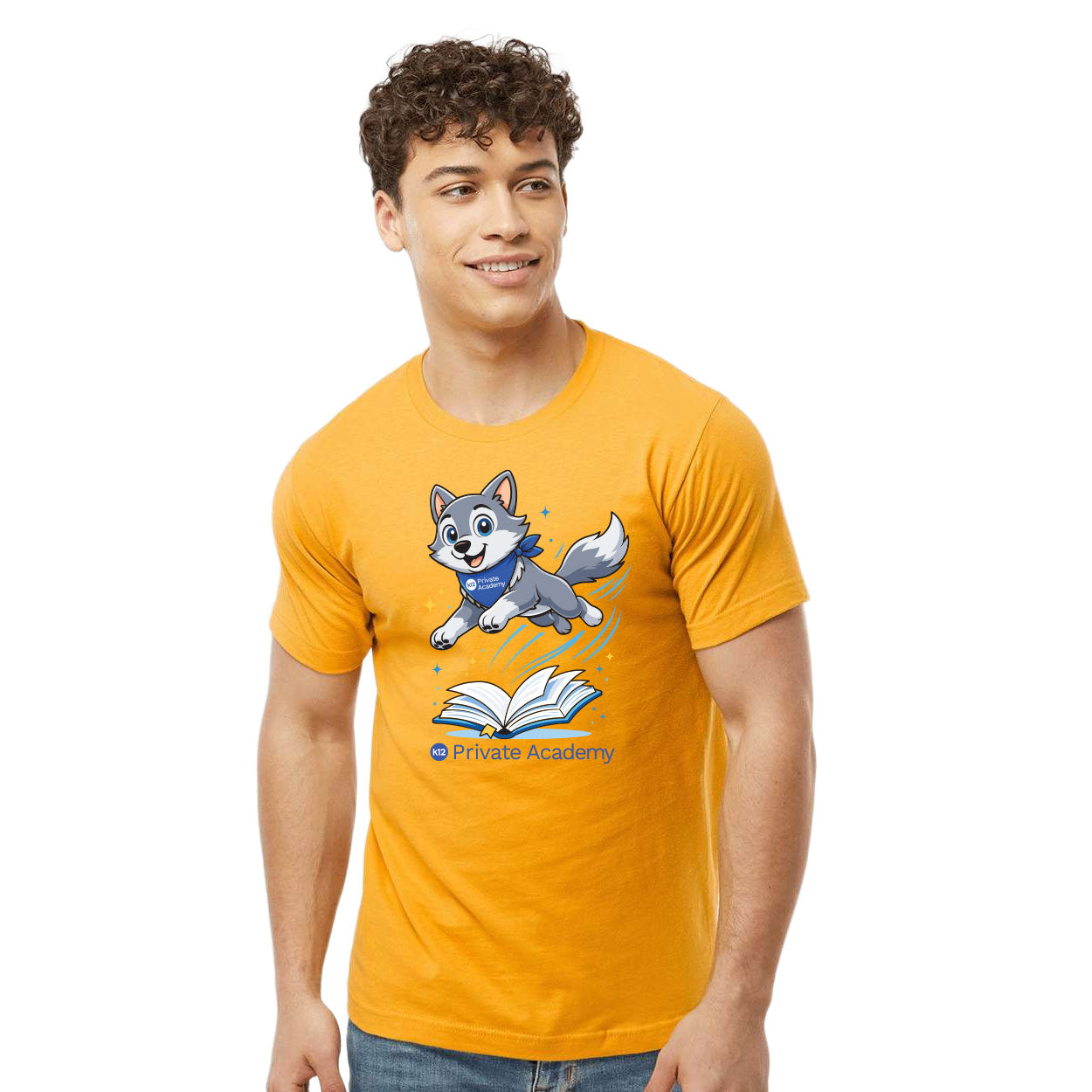 K12 PRIVATE ACADEMY WOLFIE HOPS CLASSIC T-SHIRT