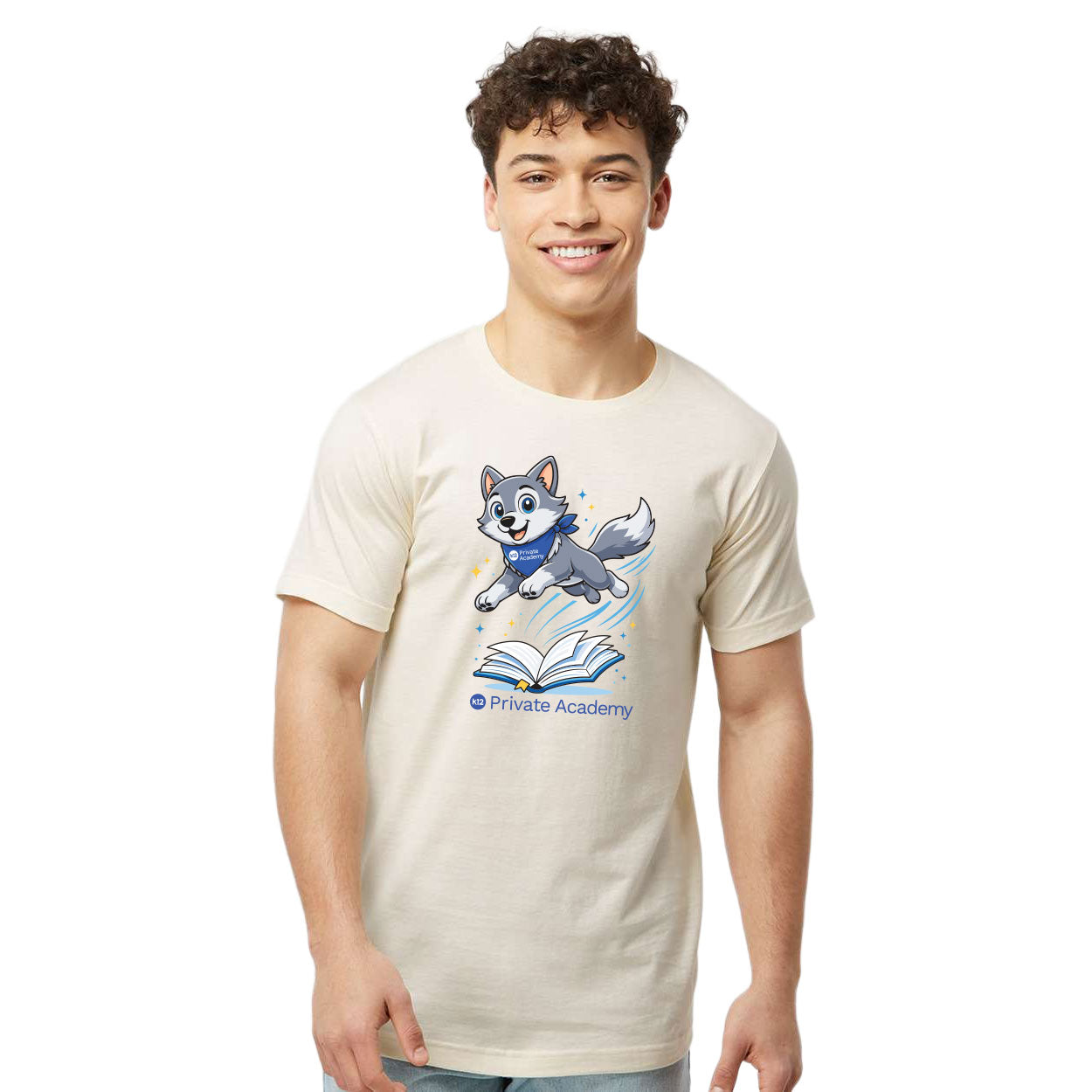 K12 PRIVATE ACADEMY WOLFIE HOPS CLASSIC T-SHIRT
