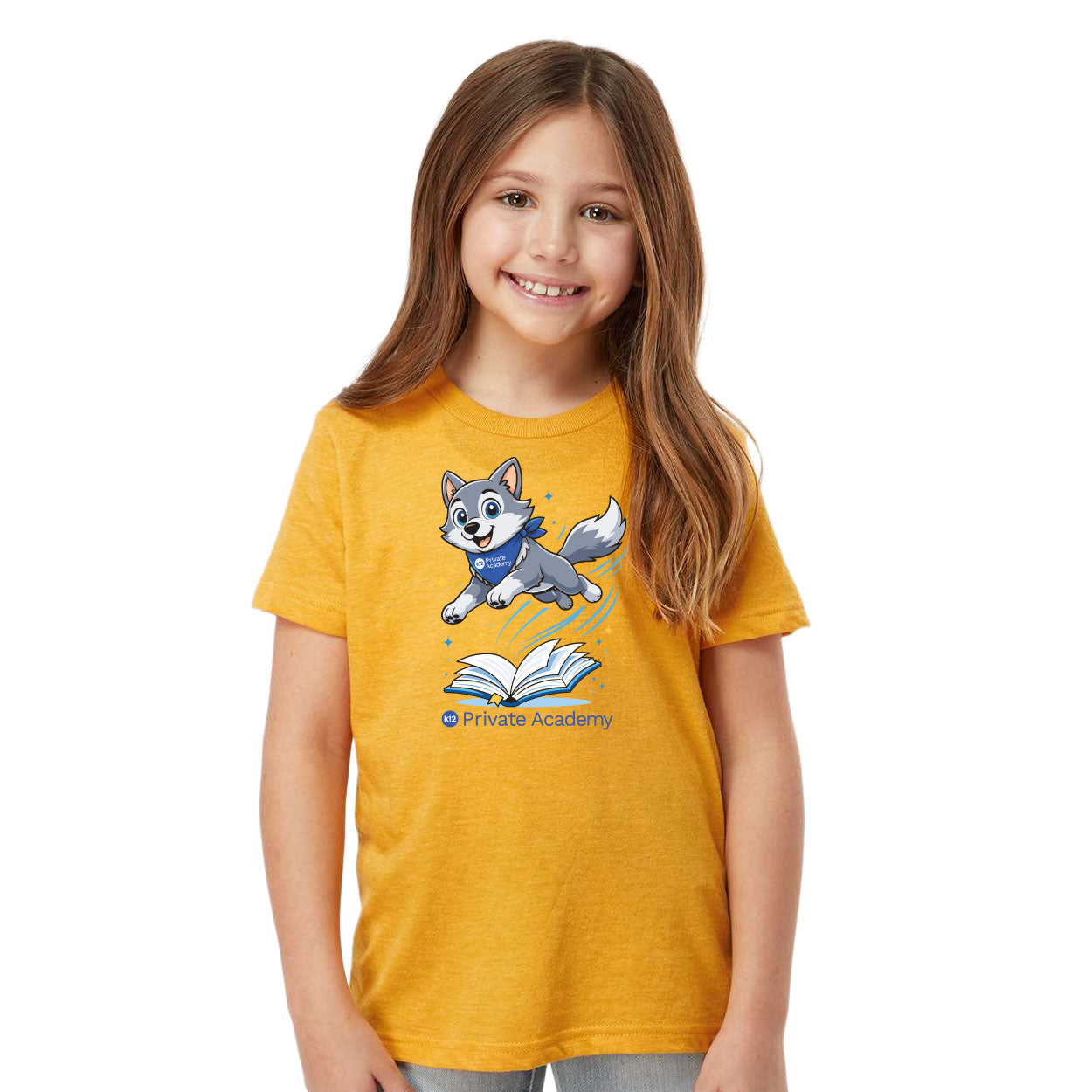 K12 PRIVATE ACADEMY WOLFIE HOPS T-SHIRT