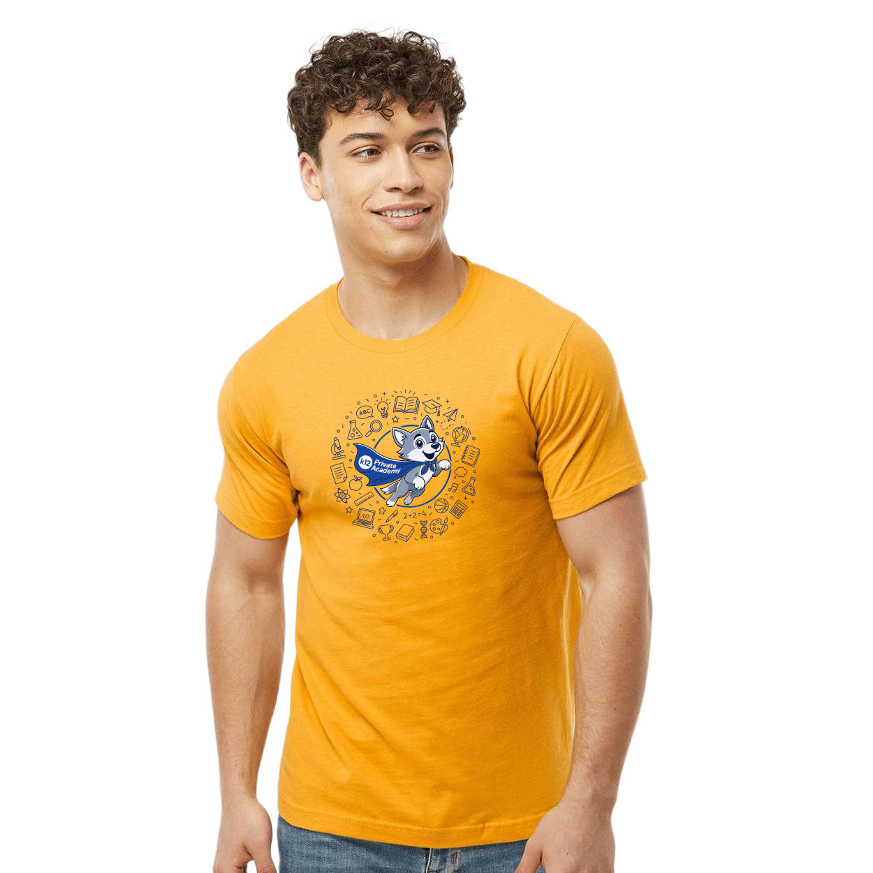 K12 PRIVATE ACADEMY WOLFIE ICONS CLASSIC T-SHIRT