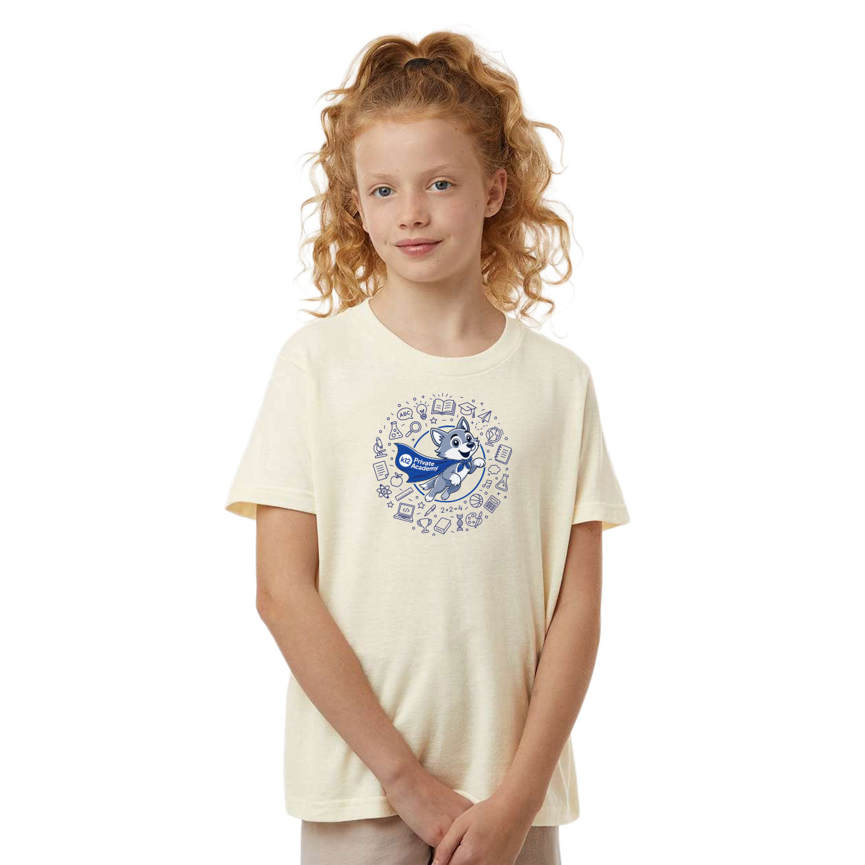 K12 PRIVATE ACADEMY WOLFIE ICONS T-SHIRT