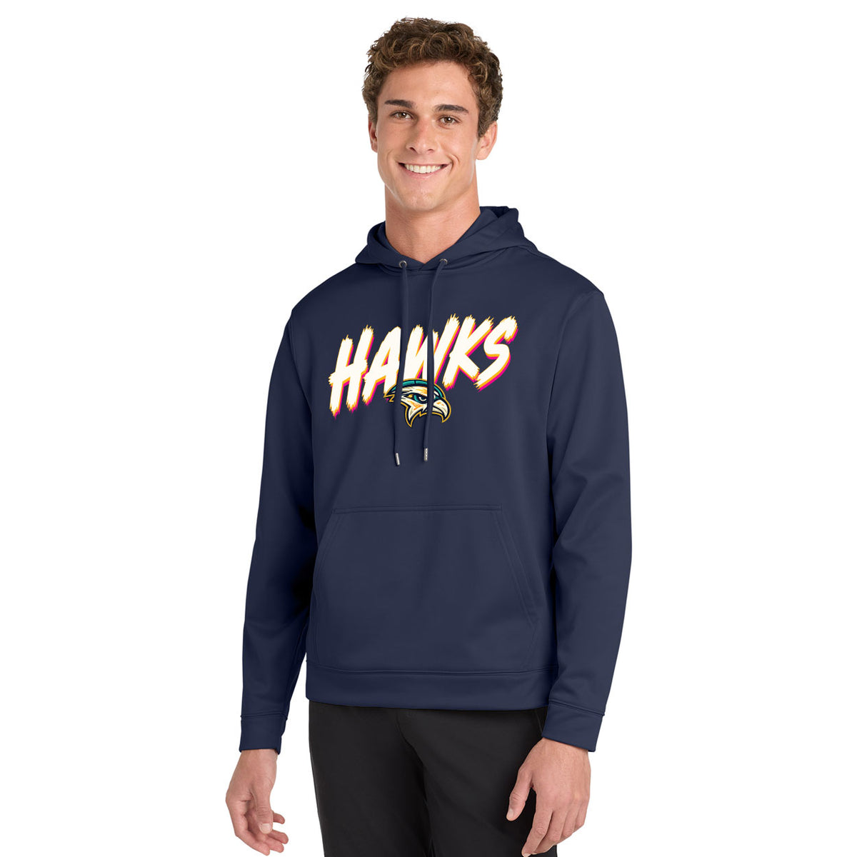 HAWKS CITY CONNECT II PERFORMANCE HOODED SWEATSHIRT
