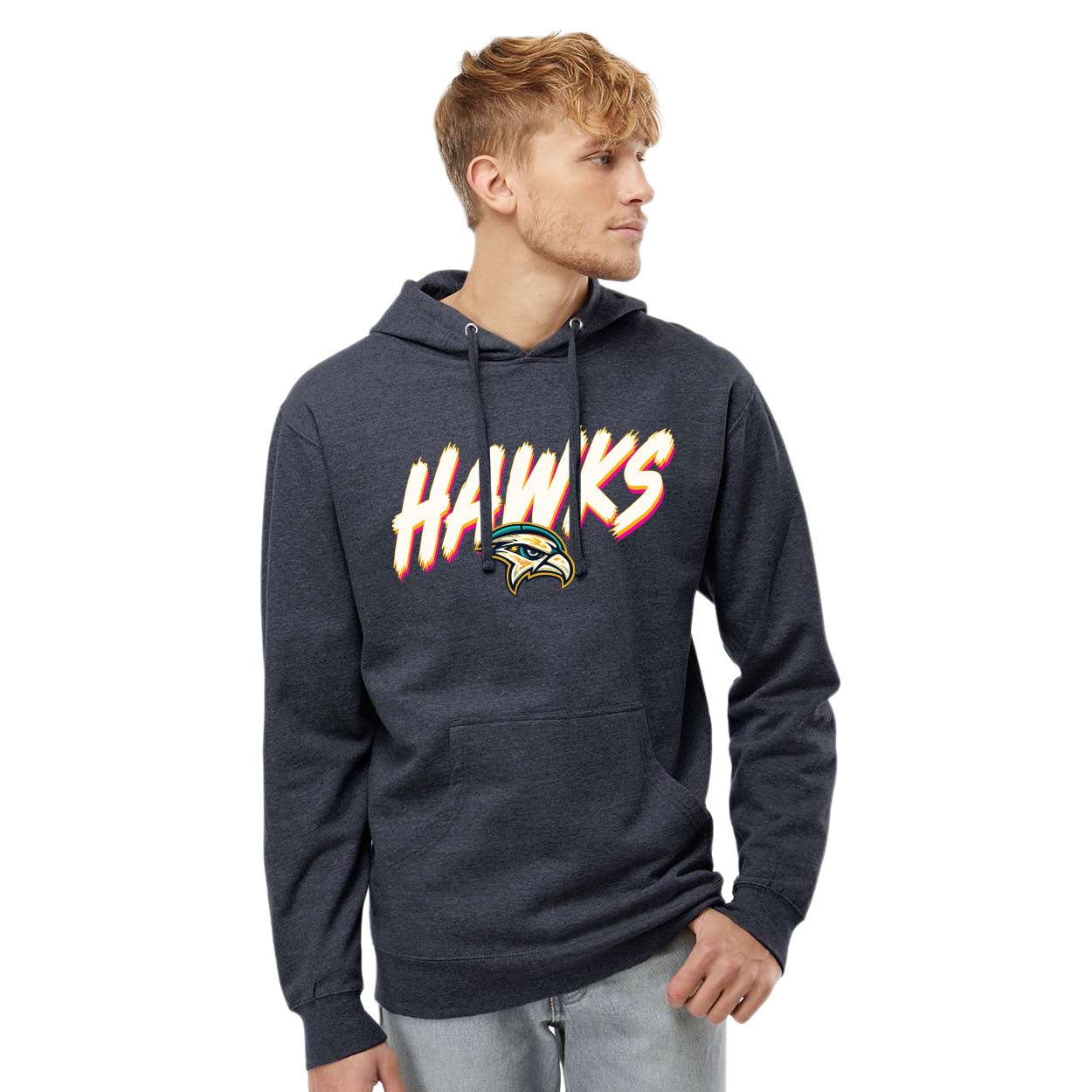 HAWKS CITY CONNECT II MIDWEIGHT HOODED SWEATSHIRT