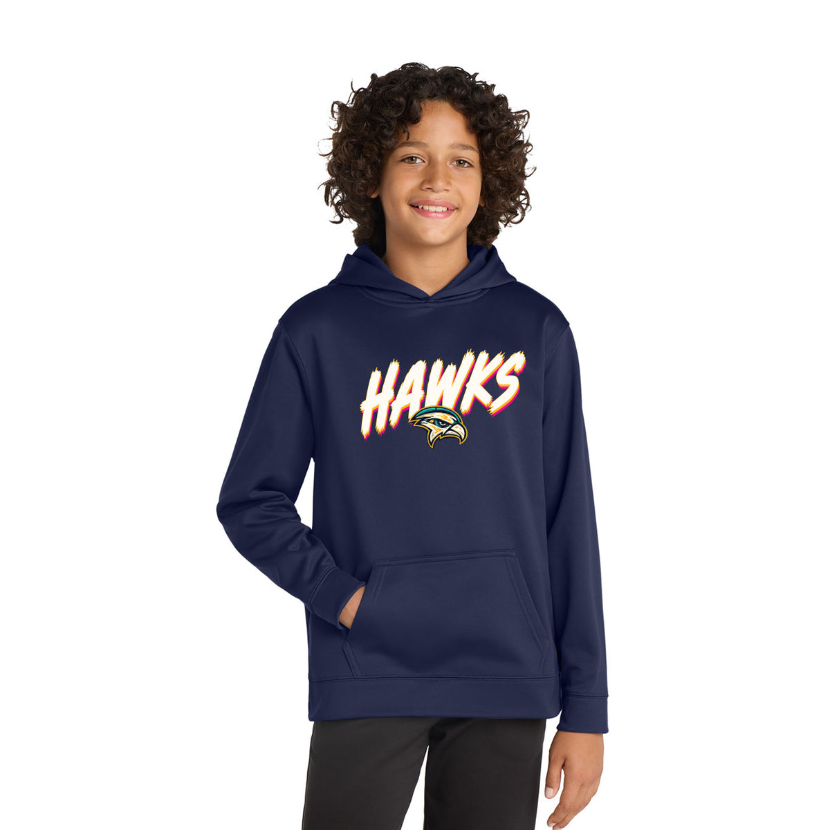 HAWKS CITY CONNECT II PERFORMANCE HOODED SWEATSHIRT