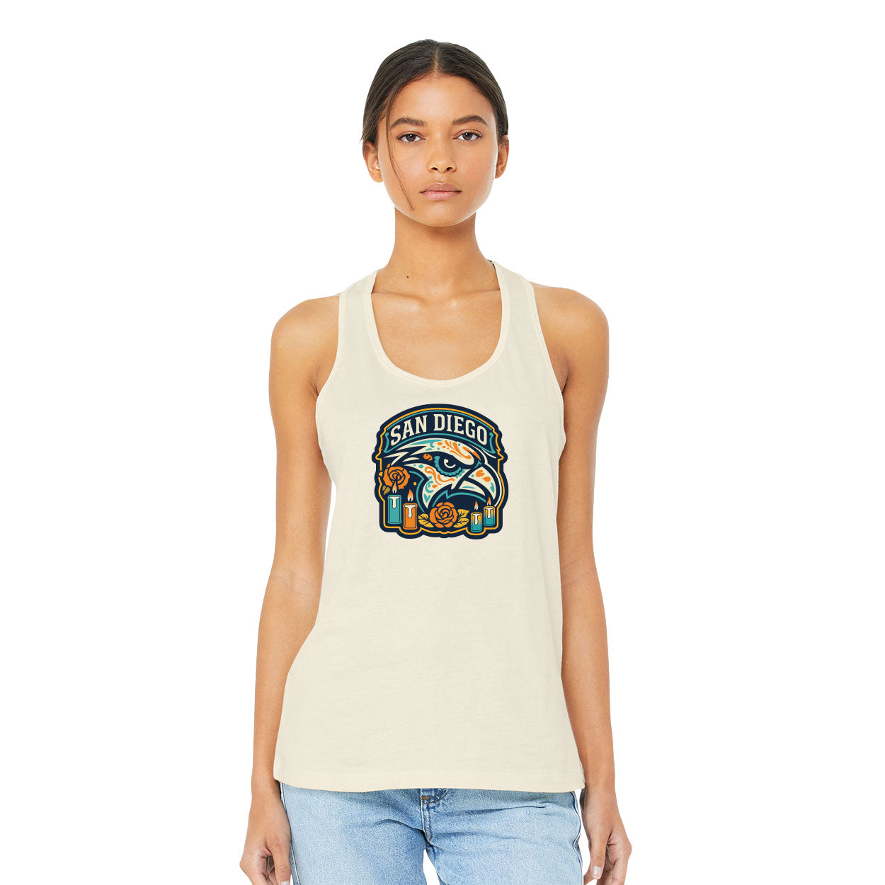 HAWKS CITY CONNECT II JERSEY RACERBACK TANK