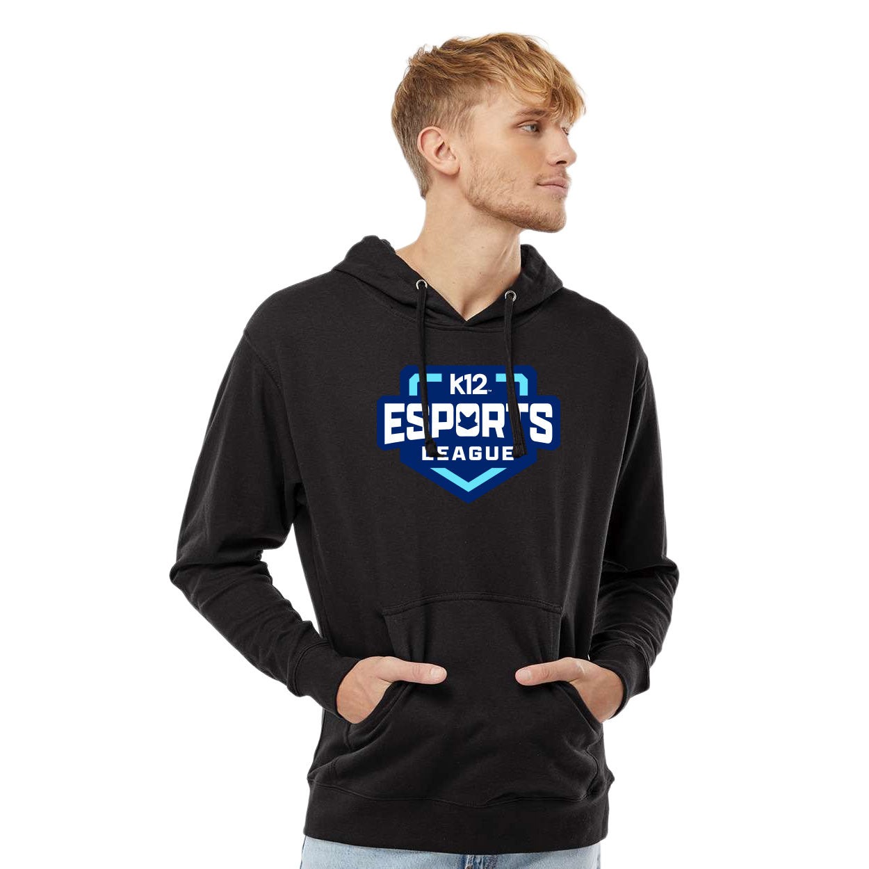 K12 ESPORTS LEAGUE LOGO MIDWEIGHT HOODED SWEATSHIRT