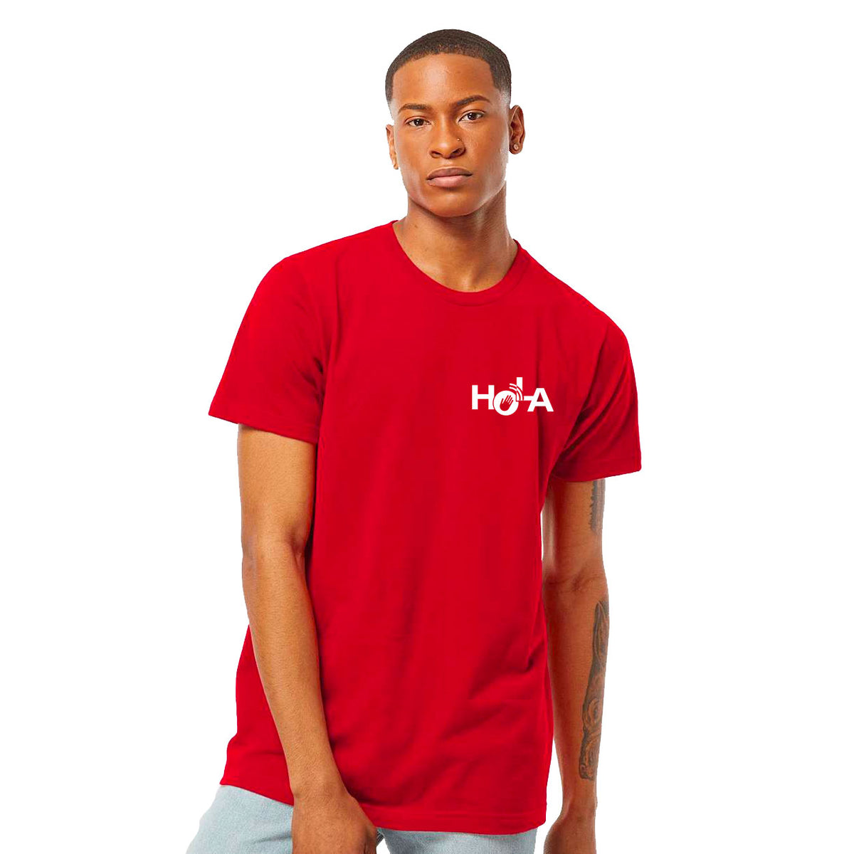 HOLA LEFT CHEST LOGO CLASSIC T-SHIRT