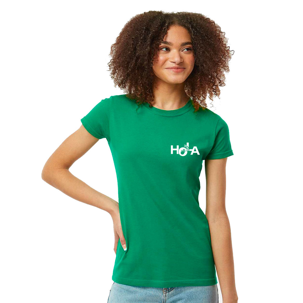 HOLA LEFT CHEST LOGO CLASSIC T-SHIRT