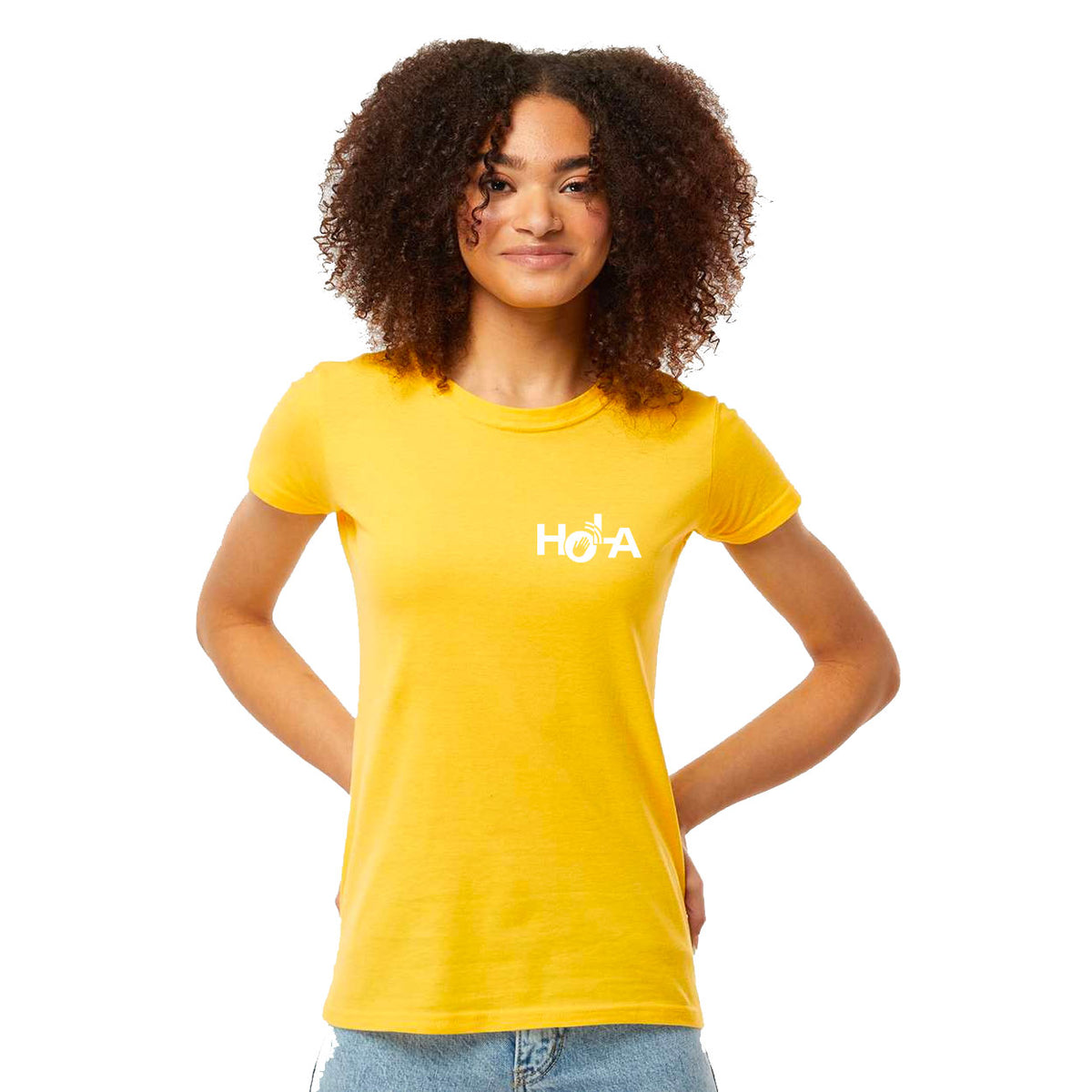 HOLA LEFT CHEST LOGO CLASSIC T-SHIRT