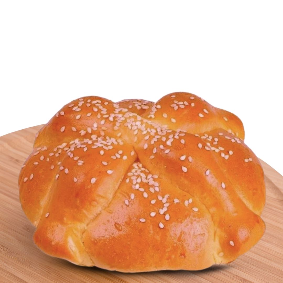 Pan de Muerto con Ajonjolí – Day of the Dead Bread with Sesame Seeds 16 oz on MexGrocer.com
