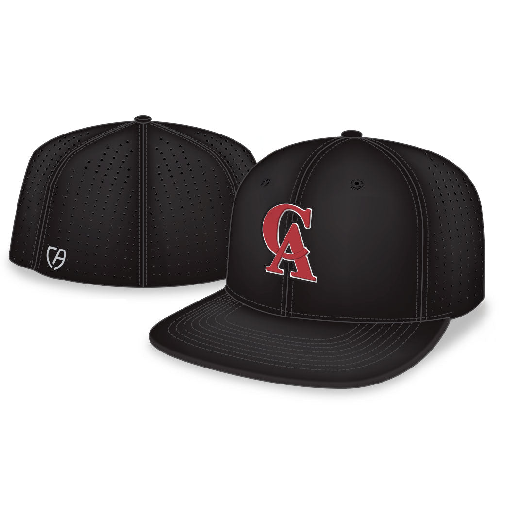 Hawks Baseball Fitted Logo Cap