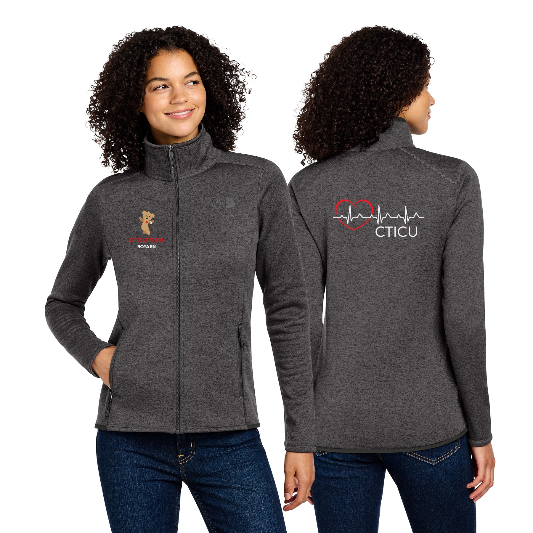 CTICU The North Face Women's Skyline Full-Zip Fleece Jacket