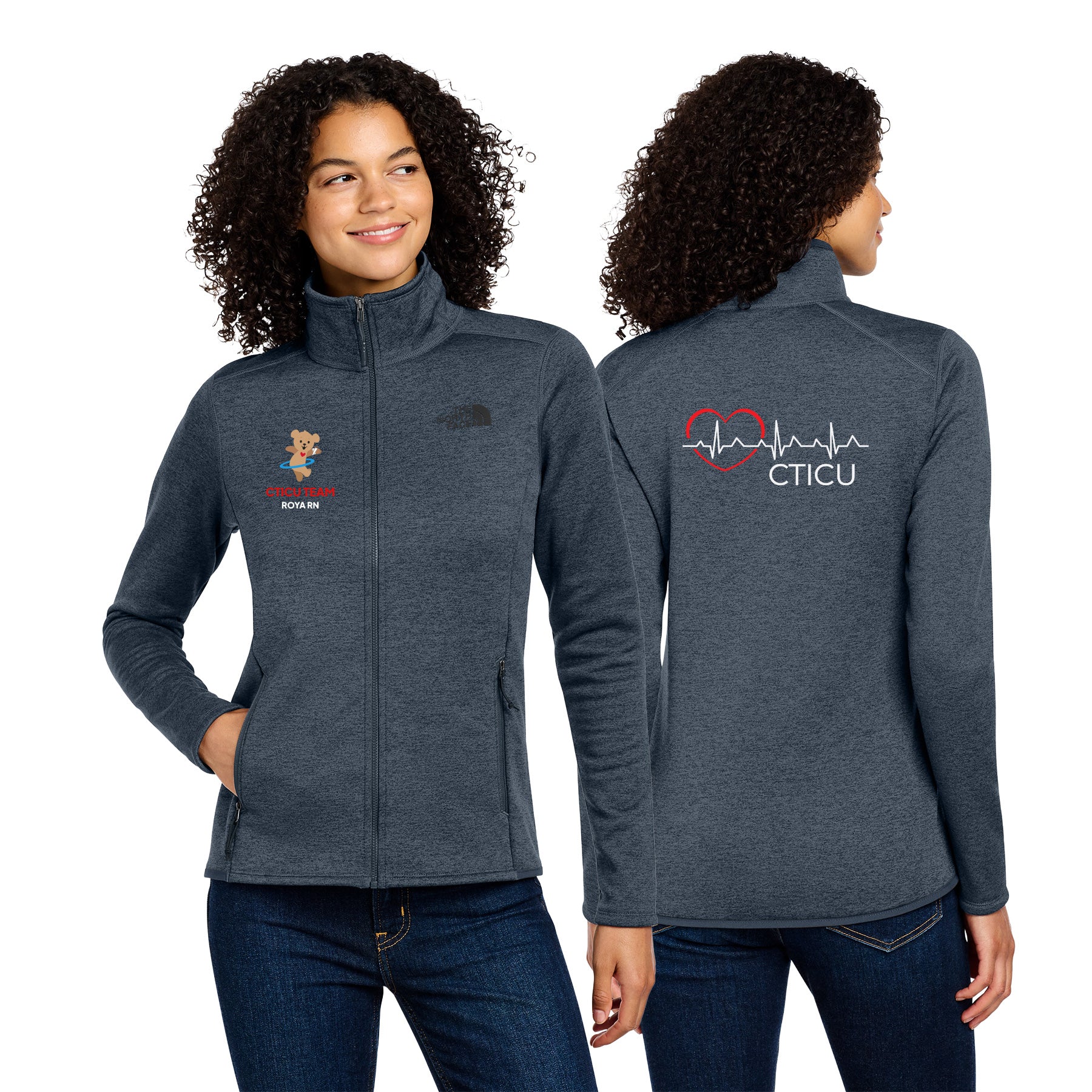 CTICU The North Face Women's Skyline Full-Zip Fleece Jacket