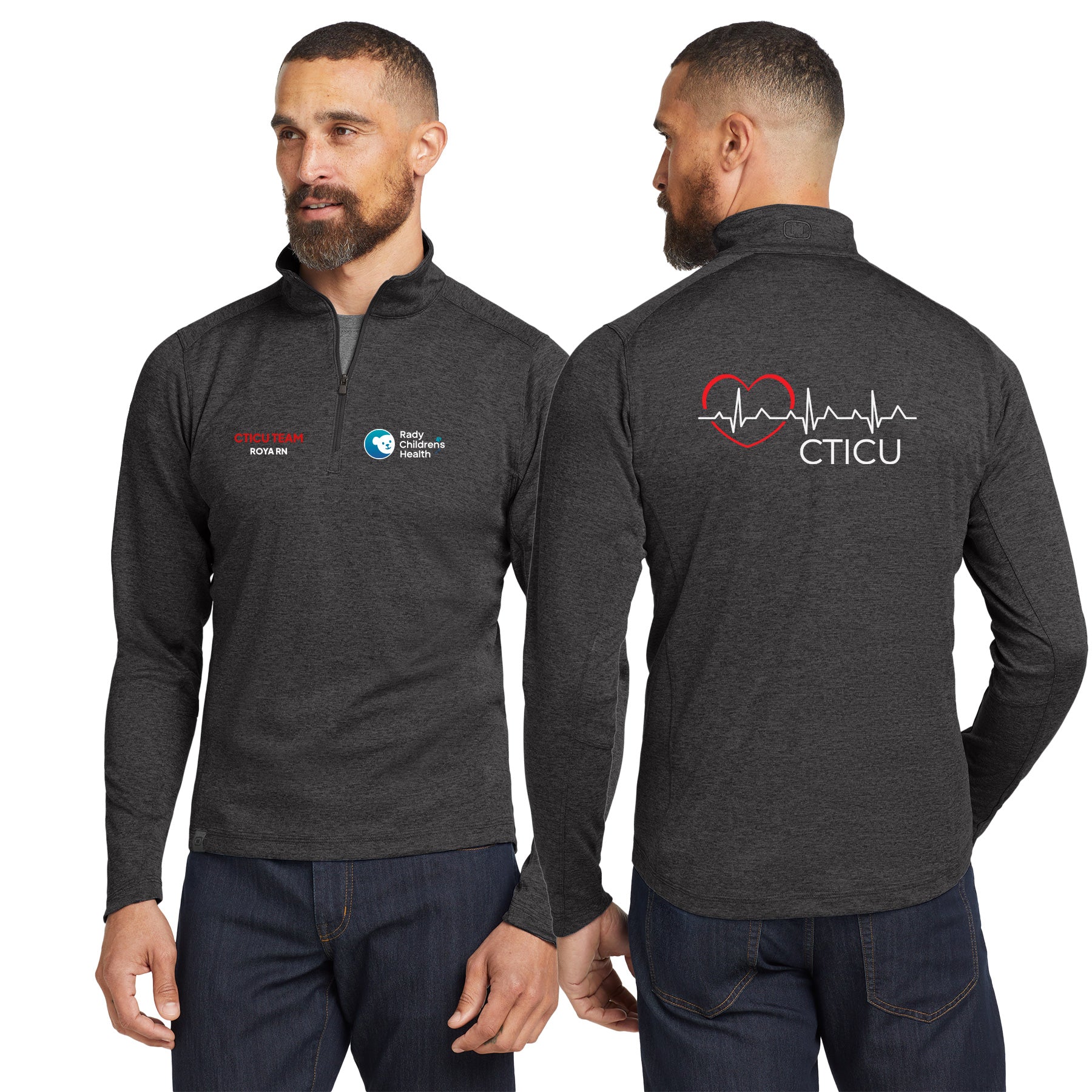 CTICU OGIO Pixel 1/4-Zip
