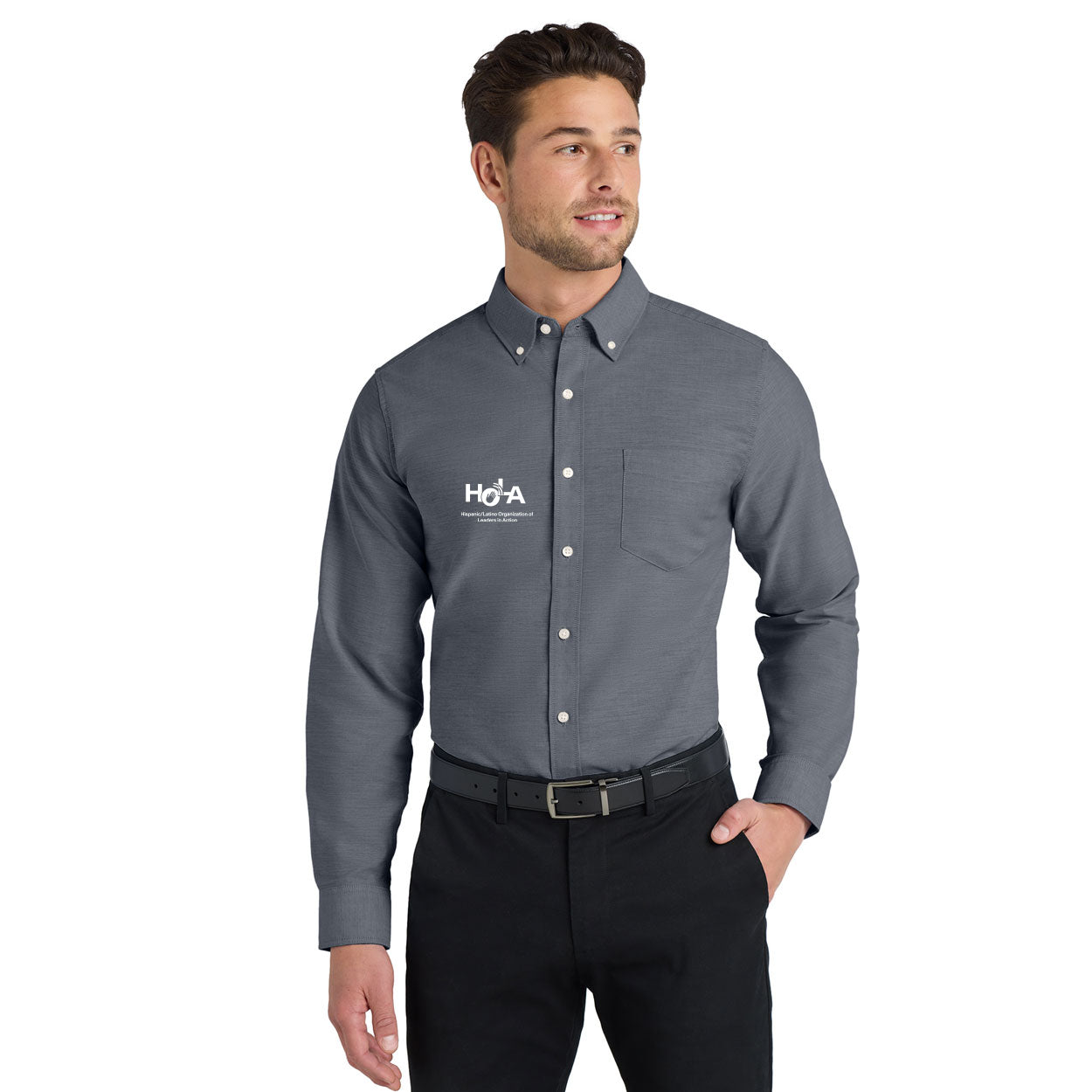 HOLA LOGO SUPERPRO OXFORD SHIRT