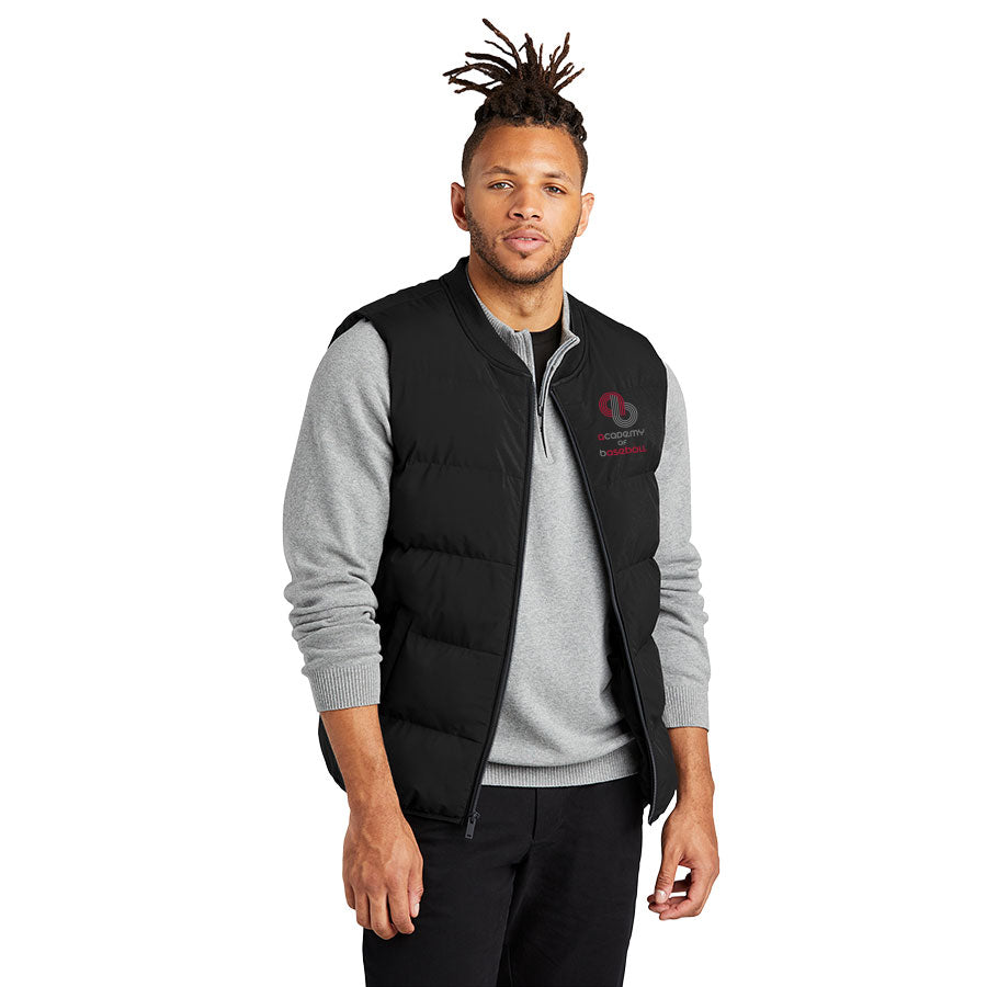 ACADEMY OF BASEBALL EMBROIDERED LOGO MERCER+METTLE PUFFY VEST