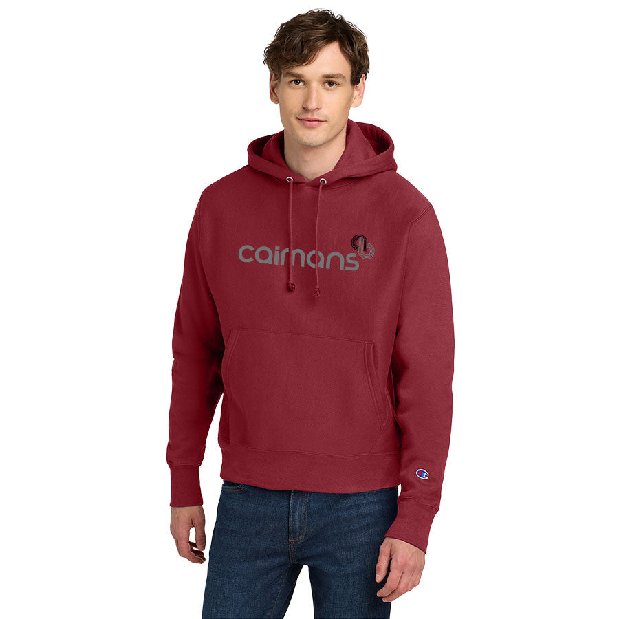 ACADEMY OF BASEBALL EMBROIDERED LOGO CHAMPION REVERSE WEAVE HOODED