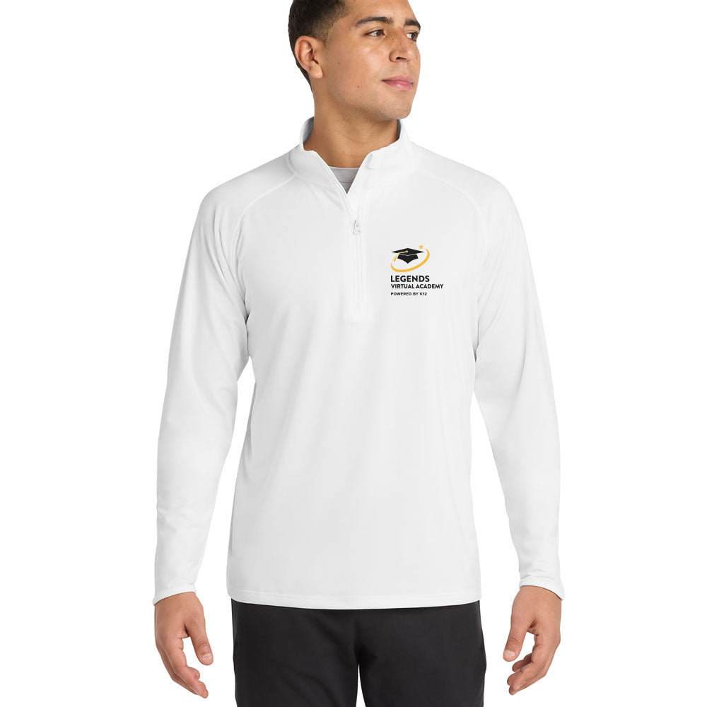 LEGENDS VIRTUAL ACADEMY LOGO STRETCH 1/4-ZIP PULLOVER