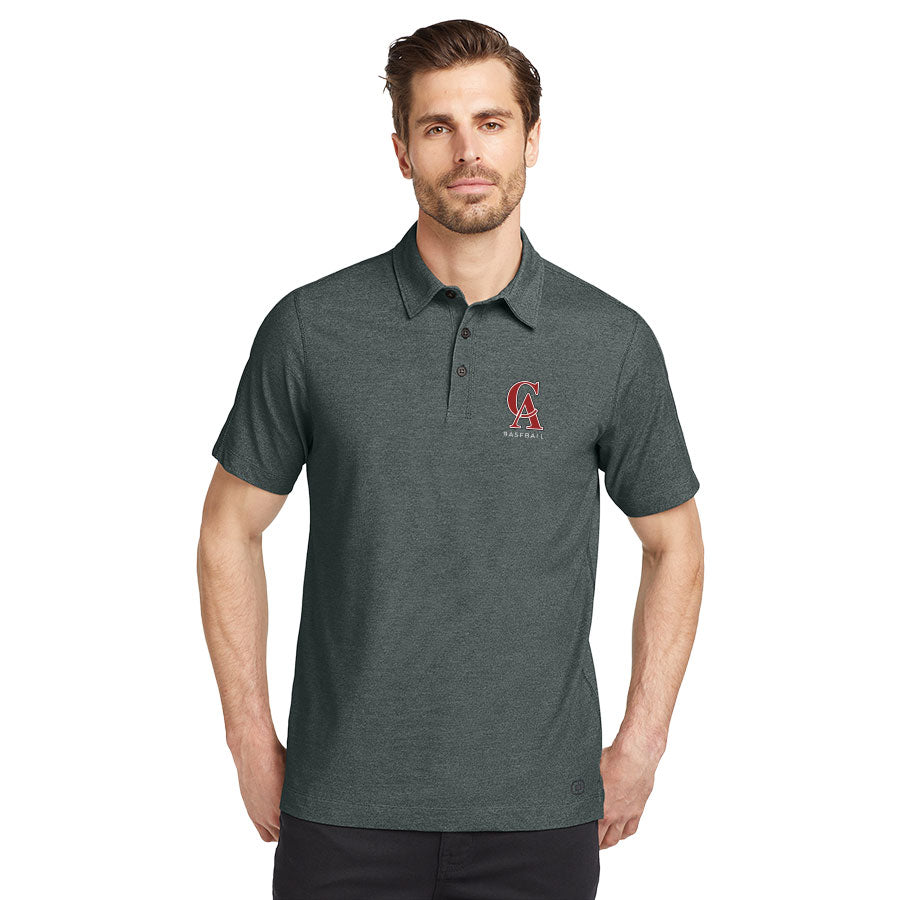 CLASSICAL ACADEMY BASEBALL CA LOGO ONYX POLO