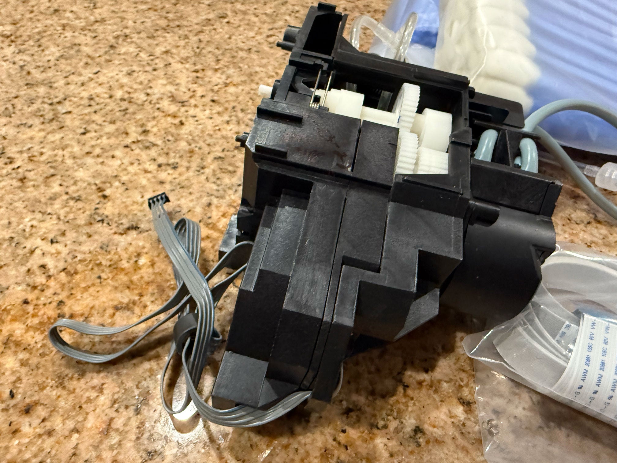 Omniprint FreeJet 330TX/330TX+ pump capping unit with wiper with Foam Cleaning Swabs