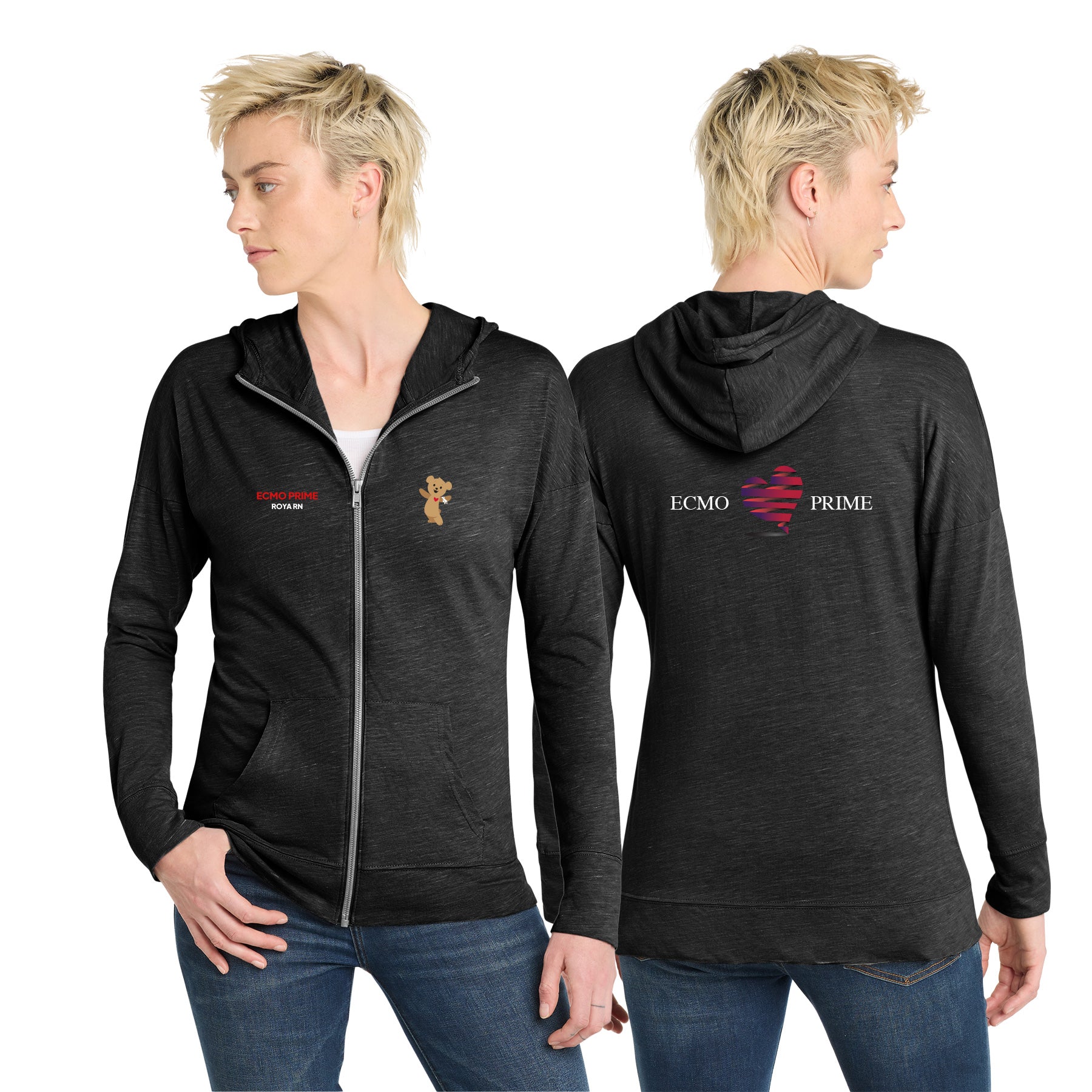 ECMO PRIME WomenÕs Medal Full-Zip Hoodie