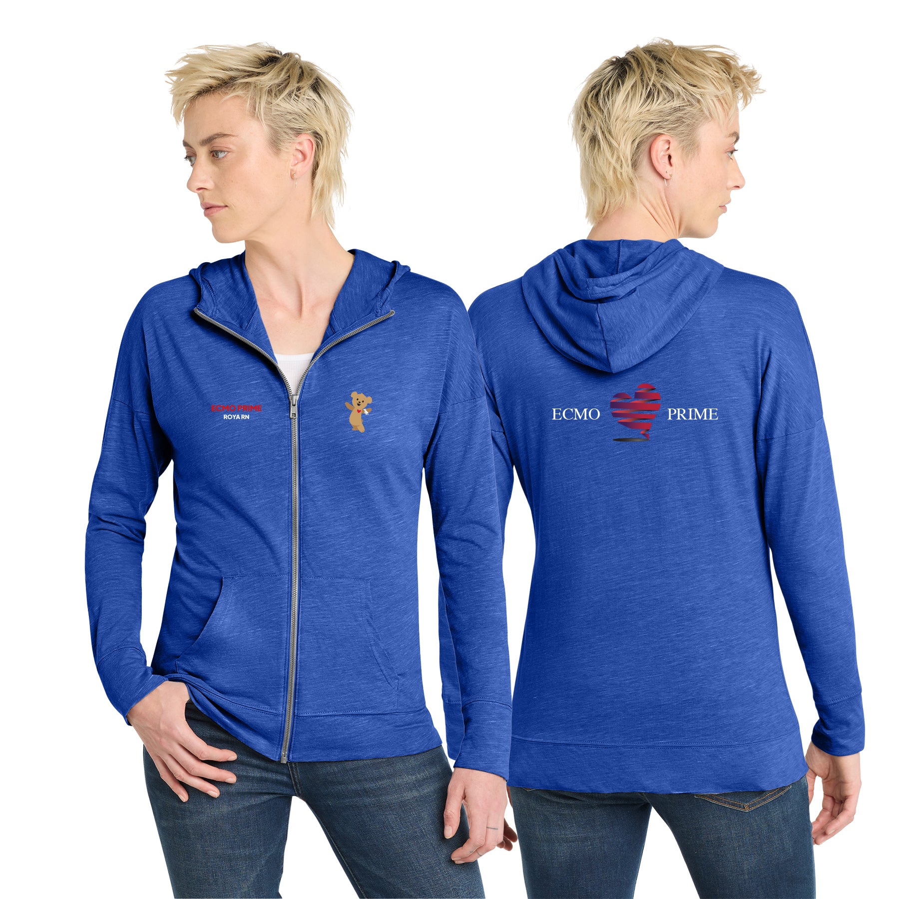 ECMO PRIME WomenÕs Medal Full-Zip Hoodie