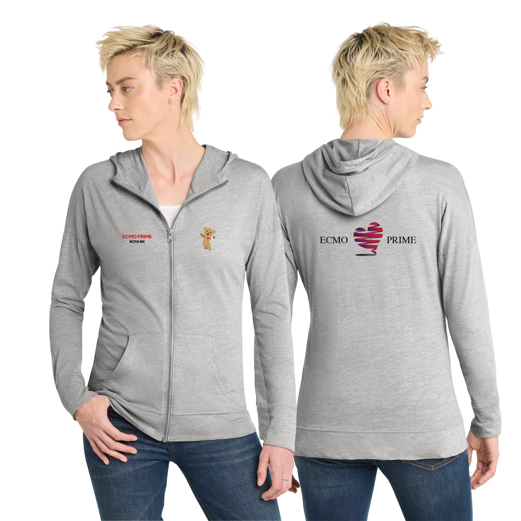 ECMO PRIME WomenÕs Medal Full-Zip Hoodie