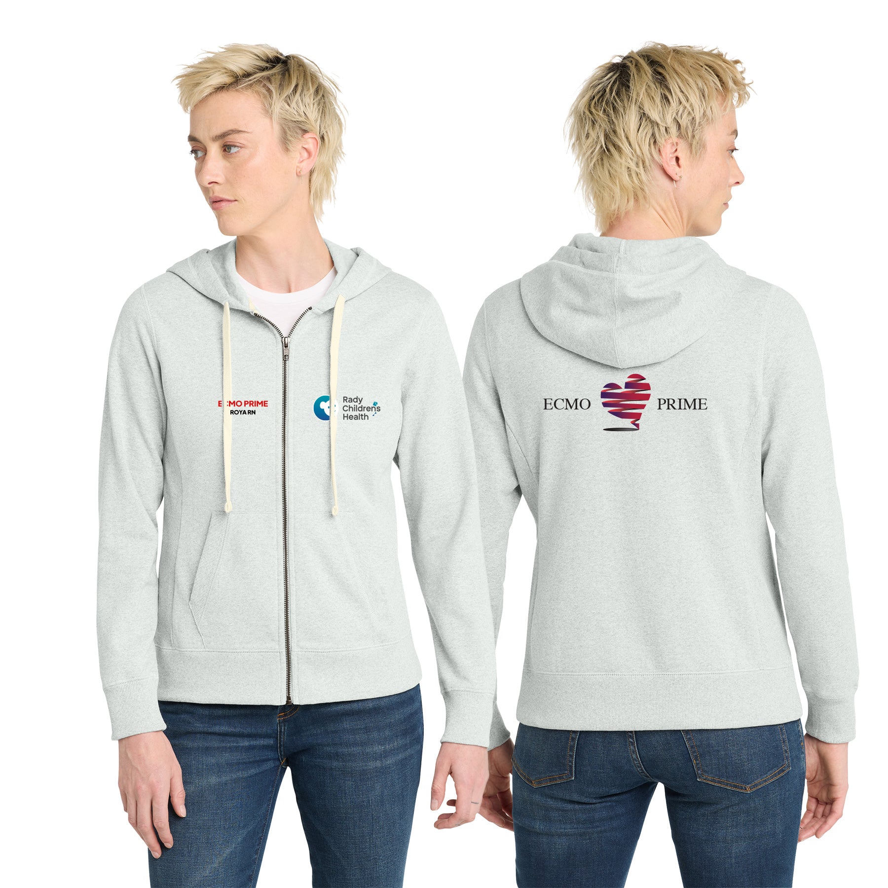 ECMO PRIME Women's Full-Zip Hoodie
