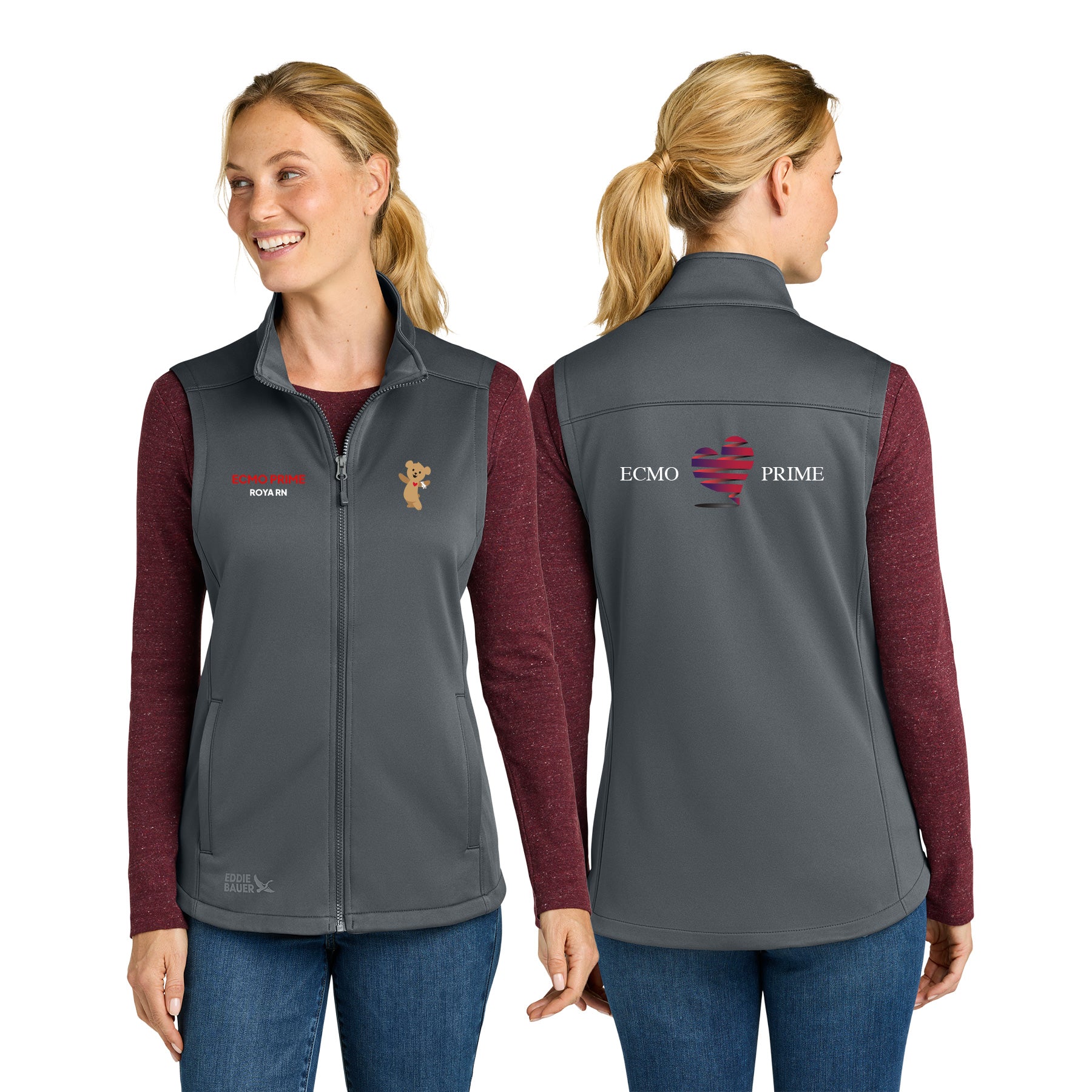 ECMO PRIME Eddie Bauer WomenÕs Smooth Mid Layer Fleece Vest