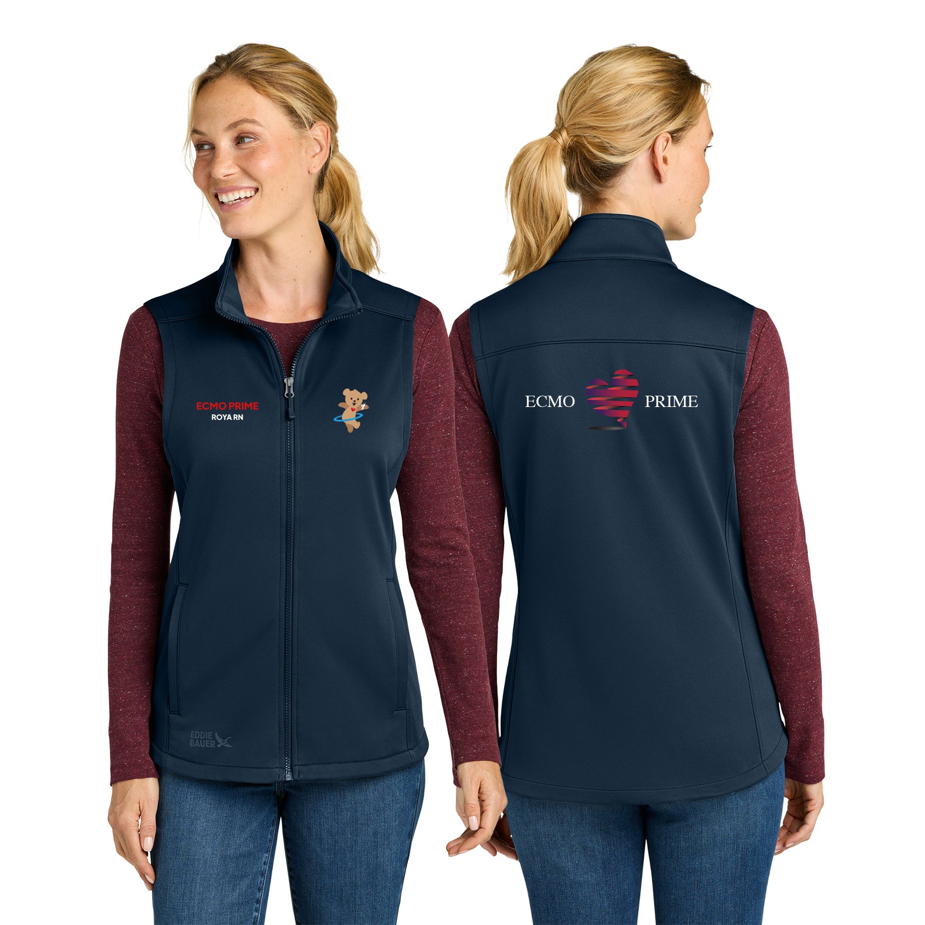 ECMO PRIME Eddie Bauer WomenÕs Smooth Mid Layer Fleece Vest